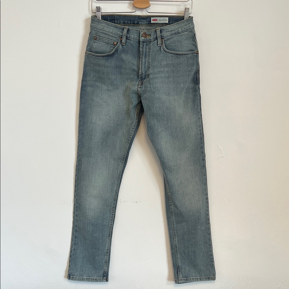 Wrangler Men's Light Blue Slim Jeans 29X30